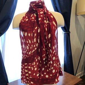 Hermes Hola Flamenca print top